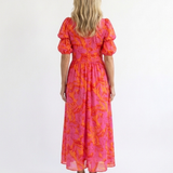 Willow | Puff Midi Dress