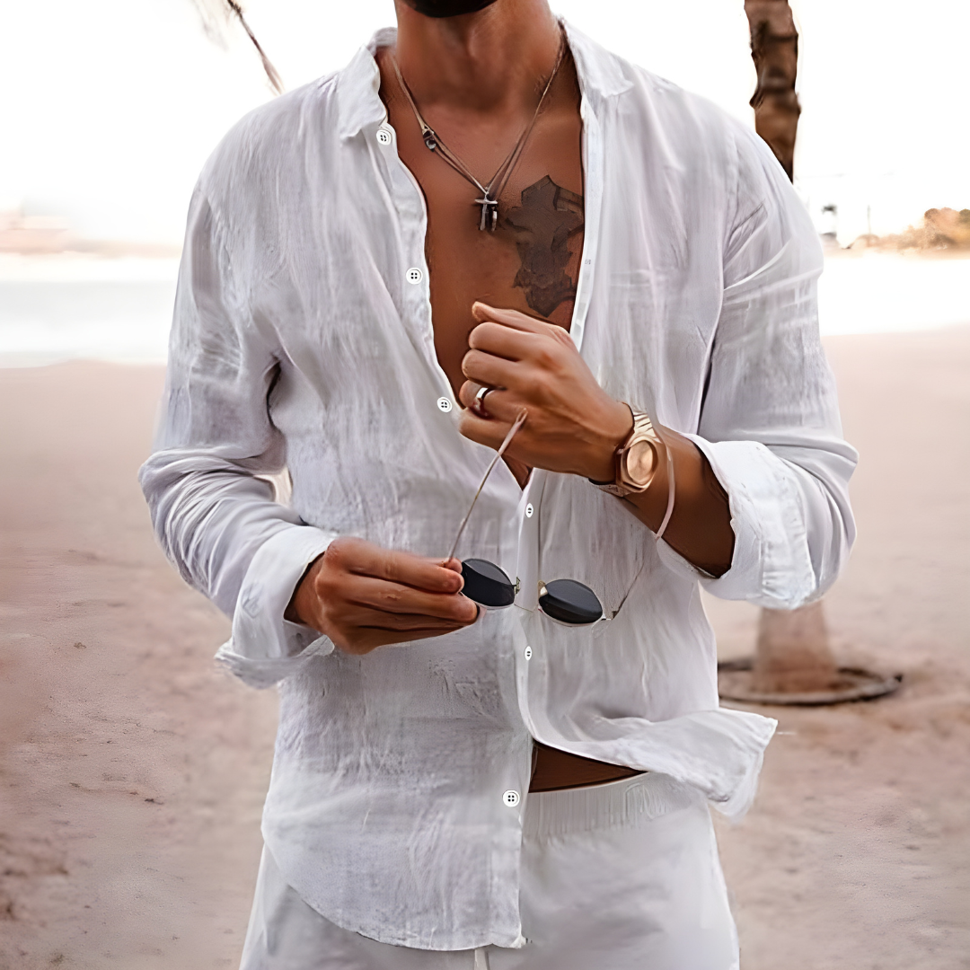 Kauri | Summer Shirt in Natural Cotton