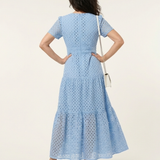 Brielle | Midi Dress with Short Sleeves