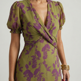 Ava | Relaxed Floral Midi Dress