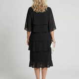 Margaux | Midi Ruffle Dress