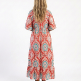 Paisley | Print Midi Dress