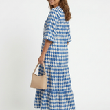 Diamond | Print Midi Dress