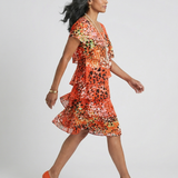 Evania | Knee-Length Dress with