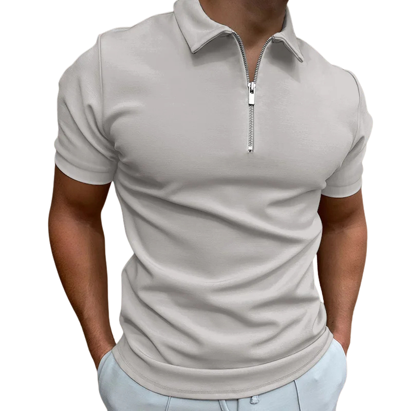 Max | Modern Polo with Half-Zip Top