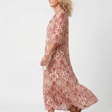 Poms | Bohemian Midi Dress with