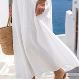 Keira | Flowing Natural Maxi Dress