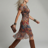 Aeris | Halter Midi Dress
