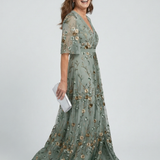 Selora | Halter Flow Maxi Dress
