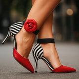 Olivia | Floral Elegance Heels