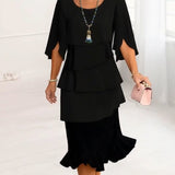 Sophie | Elegant Flowing Dress with Ruffles