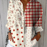 Rosemary | Classic Patchwork Blouse