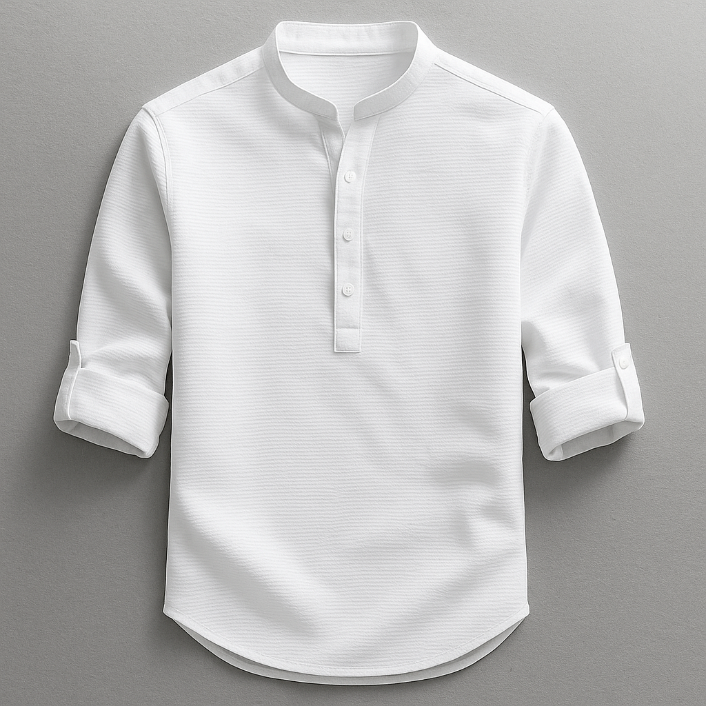 Benjamin | Cotton and Linen Shirt