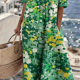 The Santorini Midi Dress