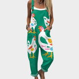 Sienna | Comfortable Printed Overalls