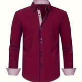 Mason | Light Elegant Shirt with Contrasting Details