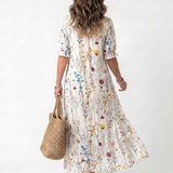 Poms | Bohemian Midi Dress with