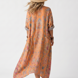 Sophie | Printed Midi Dress with Pockets