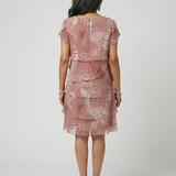 Aria | Knee-Length Dress with Soft Pattern