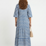 Diamond | Print Midi Dress