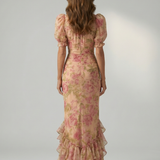 Vianne | Soft High Neck Maxi Dress