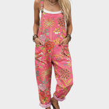 Lily | Comfortable Printed Overalls
