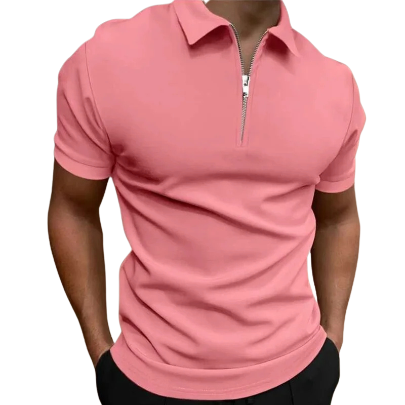 Max | Modern Polo with Half-Zip Top