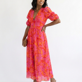 Willow | Puff Midi Dress