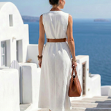 Myra | Contrast Midi Dress