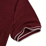 Hugo | Custom Structured Polo Mediterranean Elegance Top