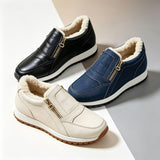 Janne – Warmer Slip-On Sneaker with Double Zipper