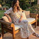 Poms | Bohemian Midi Dress with