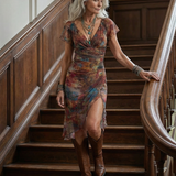Aeris | Halter Midi Dress