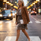 Briar | Mid-length Print Dress