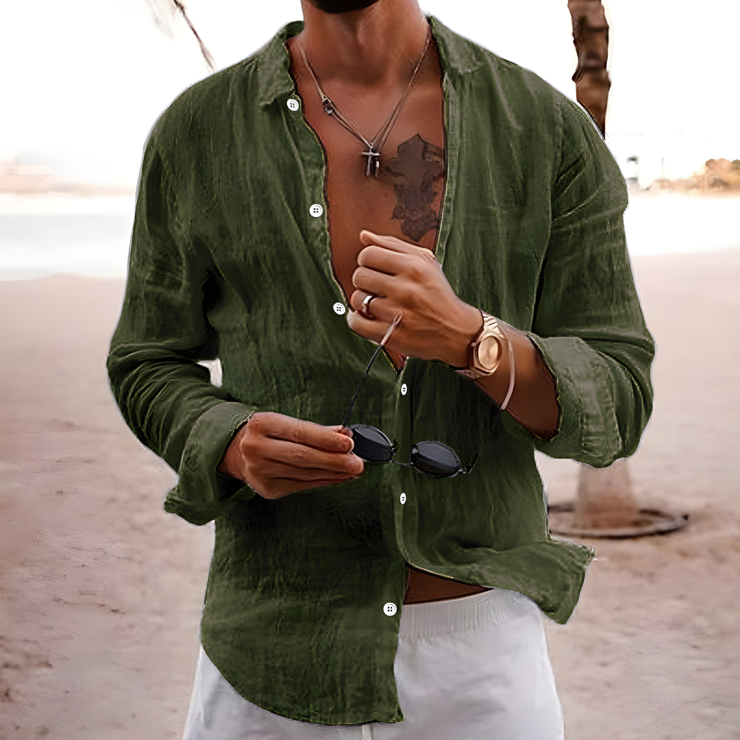 Kauri | Summer Shirt in Natural Cotton