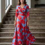 Celine | Wrap Midi Dress