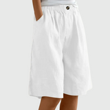 Ella | Loose-Fit Elastic Waist Shorts