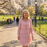 Lilac | Knee-Length Dress in