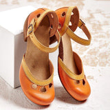 Laisy – Comfort Sandals with Low Heel