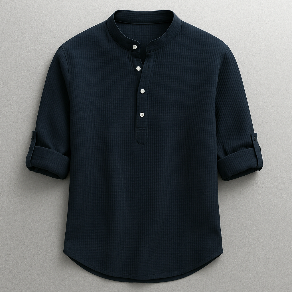 Benjamin | Cotton and Linen Shirt