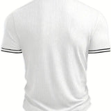 Hugo | Custom Structured Polo Mediterranean Elegance Top