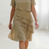 Juliette | Elegant Flowing Dress with Ruffles