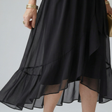 Elric | Draped Midi Dress