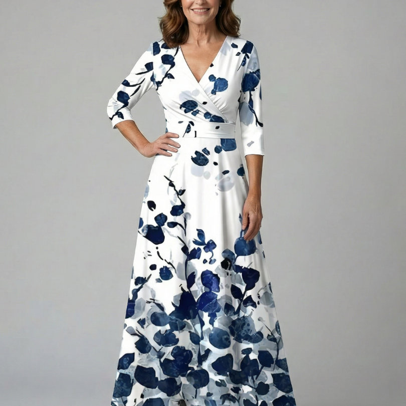 Celine | Wrap Midi Dress