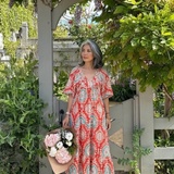Paisley | Print Midi Dress