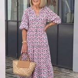 Mireya | Long Sleeve Midi Dress