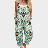 Georgia | Comfortable Printed Overalls