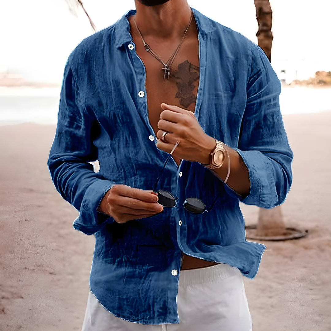 Kauri | Summer Shirt in Natural Cotton