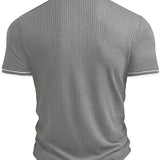 Hugo | Custom Structured Polo Mediterranean Elegance Top