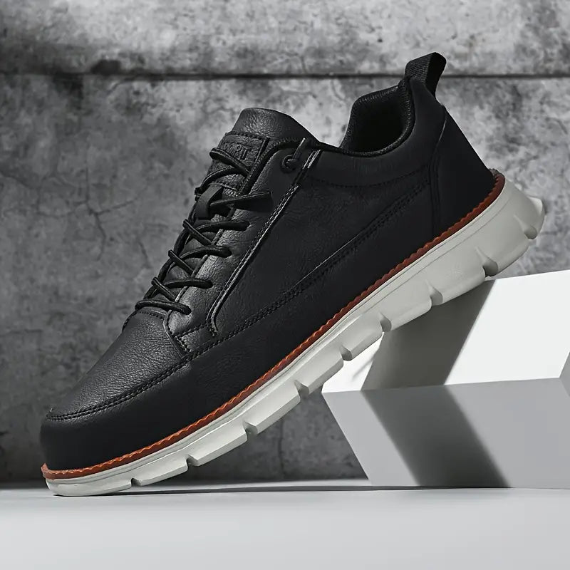 George | Leather Sneakers with Support